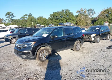2022 Honda Pilot 2Wd Ex-L from USA, damaged, VIN 5FNYF5H52NB037459